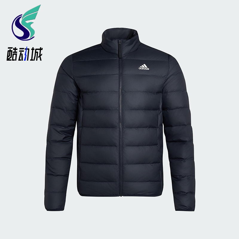Adidas/阿迪达斯正品冬季男士修身保暖运动经典休闲羽绒服KG3151