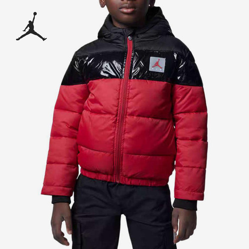 Nike/耐克正品小童休闲时尚潮流保暖连帽长袖外套DC0037-687