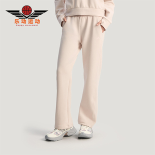 女士日常直筒针织运动长裤 Adidas 款 2025冬季 KH2689 阿迪达斯正品