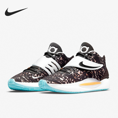Nike/耐克正品KD14 EP男士魔术贴时尚缓震篮球鞋CW3935-001