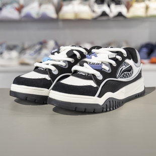 AGCV059 李宁正品 百搭轻便防滑耐磨休闲板鞋 时尚 布欧男子经典