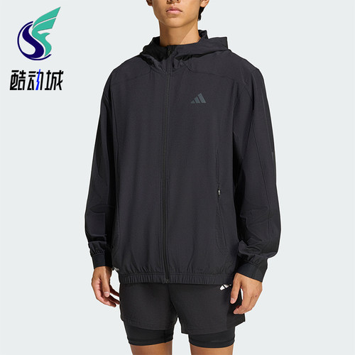 Adidas/阿迪达斯正品TECHESS TRACK-T男士健身训练夹克外套KQ7481