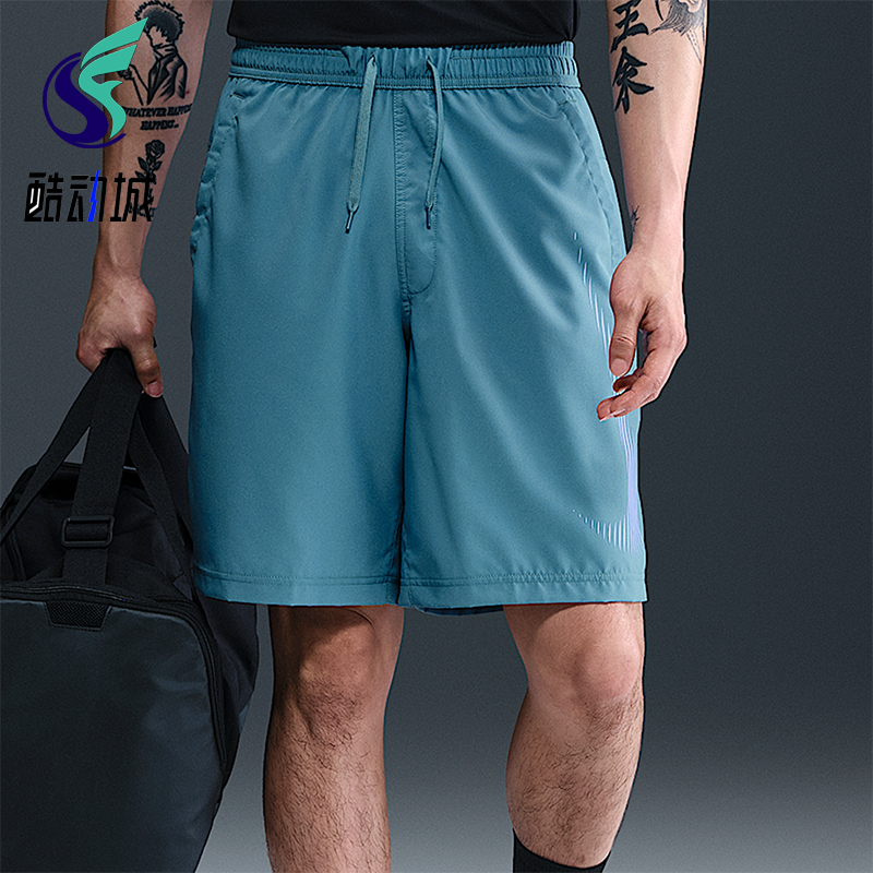Nike/耐克正品Dri-FIT男士运动宽松复古训练轻质短裤HJ4046-006