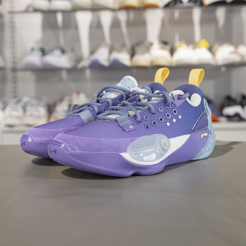 李宁正品韦德全城13男小大童减震回弹支撑运动篮球鞋YKBV010-5