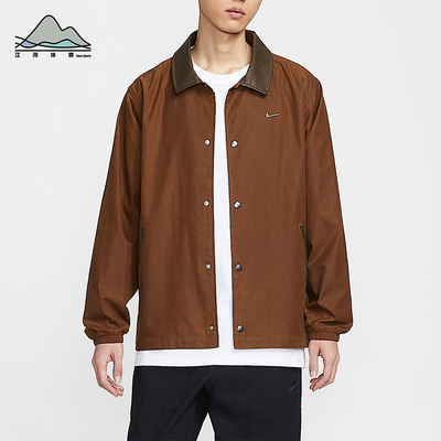 Nike/耐克正品2025冬季男士耐穿翻领复古宽松休闲外套IQ3974-281