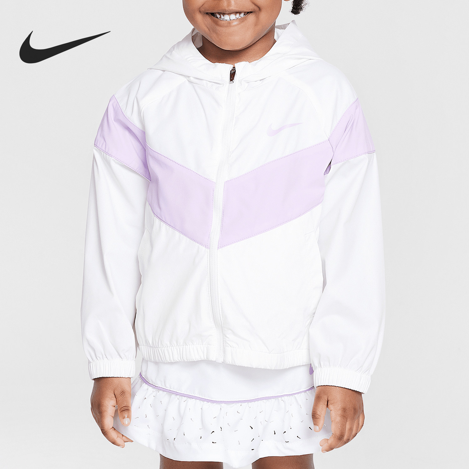 Nike/耐克正品2025婴童凉感宽松防晒衣拉链外套II2561-100,童装/婴儿装/亲子装,普通外套,淘宝优惠券,粉丝福利购,淘宝优惠卷