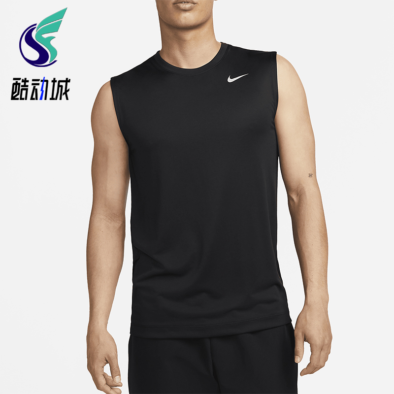 Nike/耐克正品DRI-FIT男士无袖训练透气经典运动T恤DX0992-010