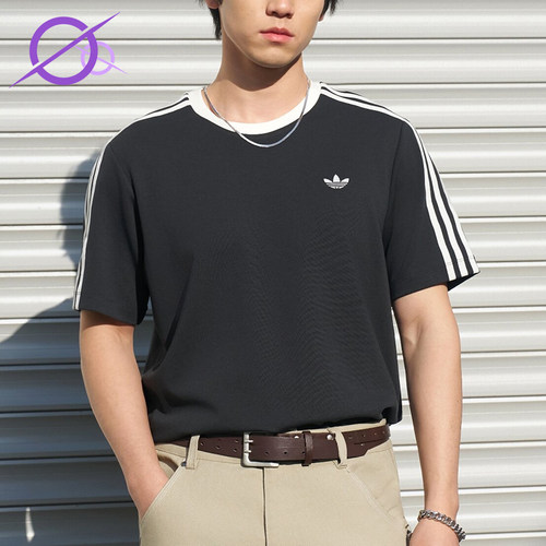 Adidas/阿迪达斯正品三叶草CALIT-SHIRTS新款经典短袖T恤KX7991