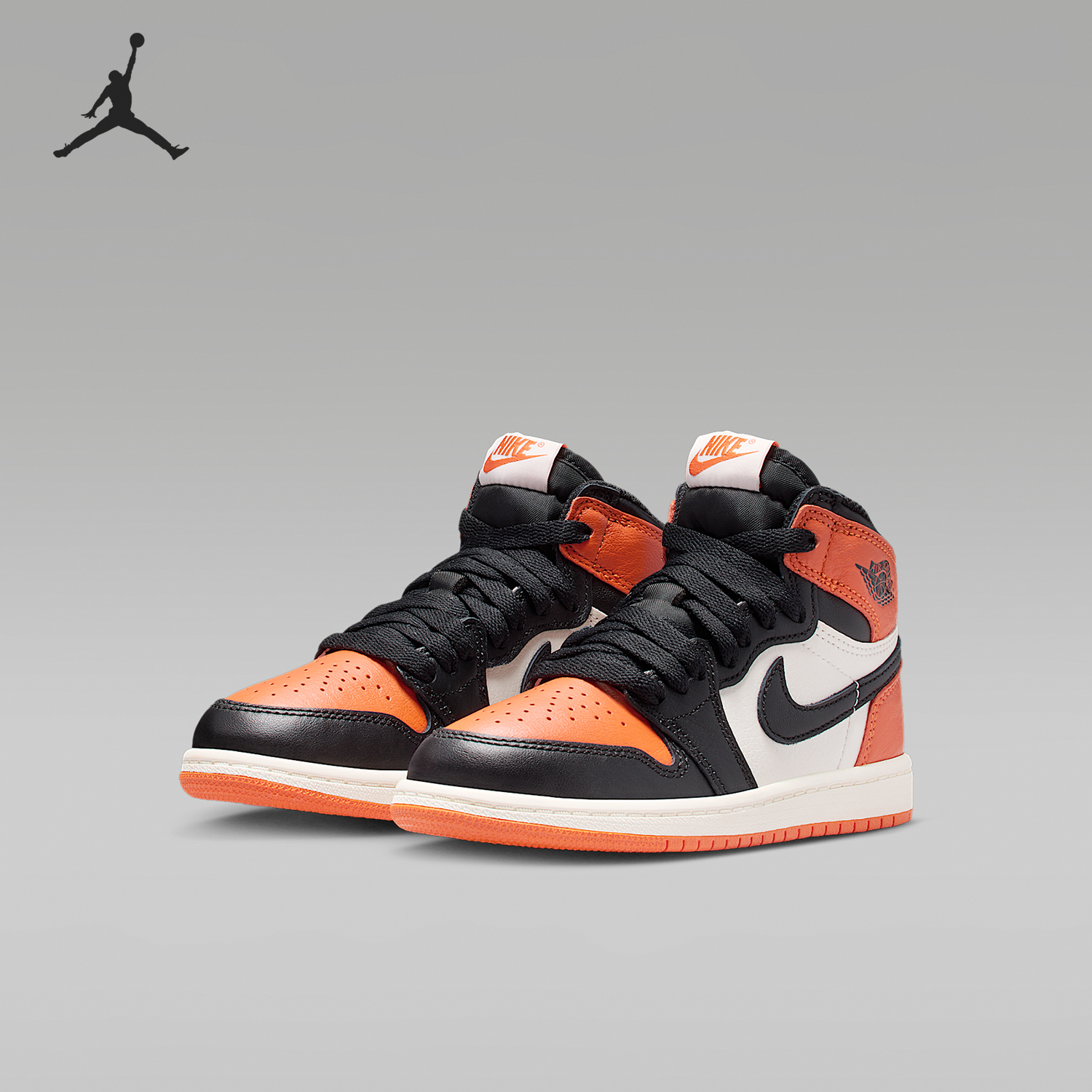 Nike/耐克正品JORDAN小童耐磨运动经典高帮透气板鞋FD1412-008