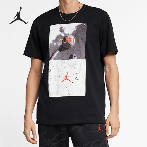 Nike/耐克正品 当季新款 JORDAN LEGACY AJ4 男子运动T恤 CJ9095