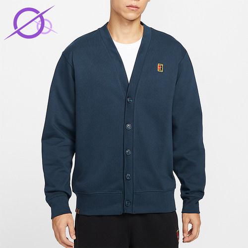 Nike/耐克正品Court Fairway男士长袖针织休闲运动开衫IM9362-478