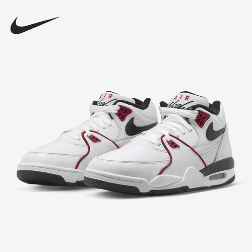 Nike/耐克正品Air Flight 89男士中帮经典缓震篮球鞋FD9928-101