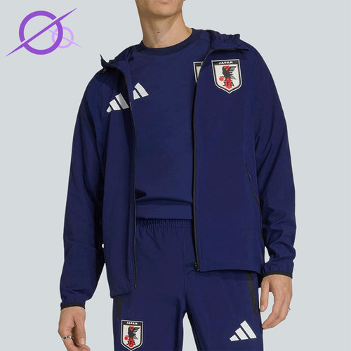 Adidas/阿迪达斯正品男女深蓝防风保暖经典休闲夹克外套JZ9093