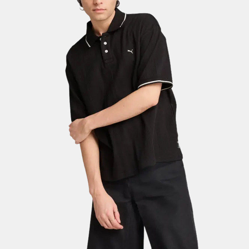 PUMA彪马正品男款MMQ系列品牌Logo舒适日常休闲短袖T恤629349-01
