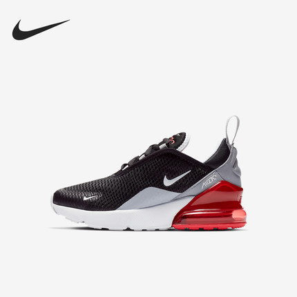 Nike/耐克正品AIR MAX 270小童厚底耐磨运动跑步鞋AO2372-013