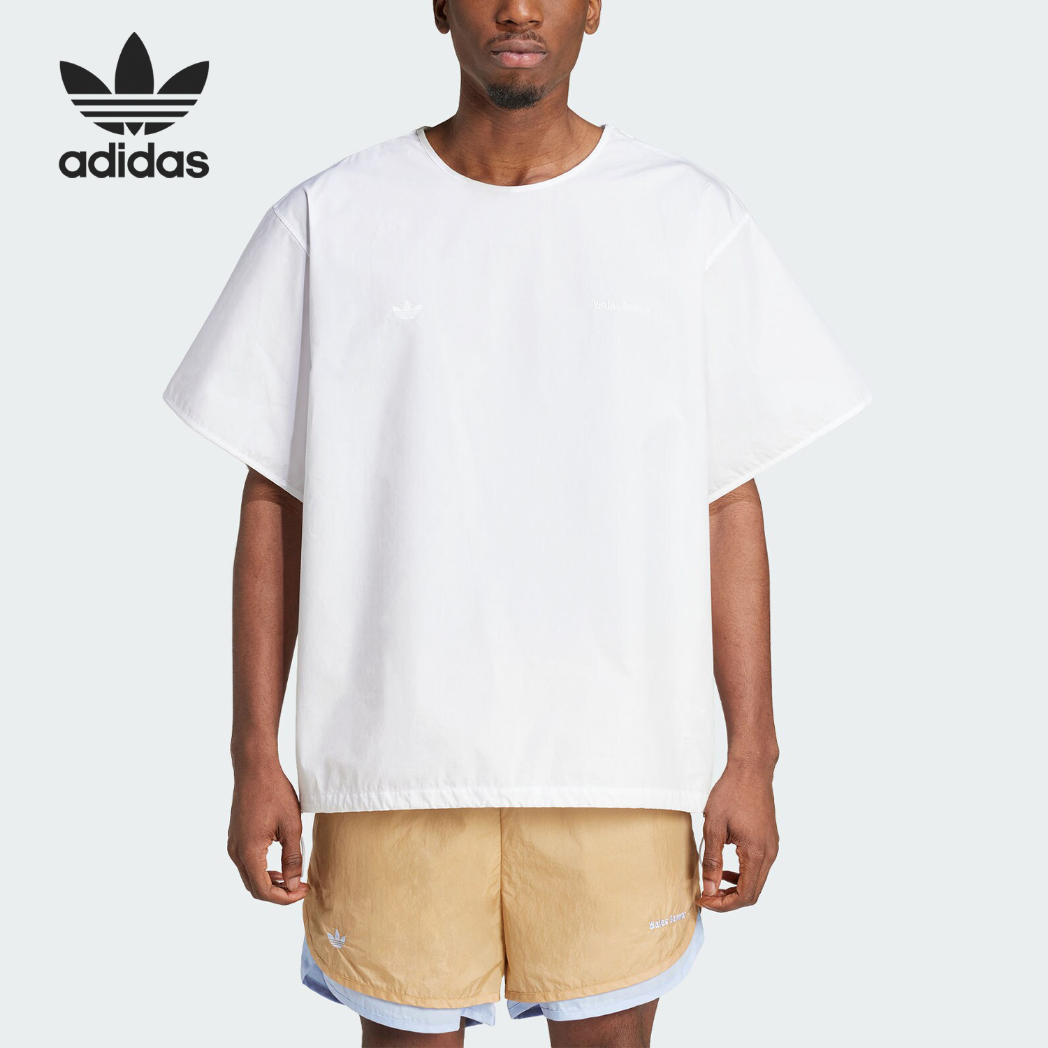 Adidas/阿迪达斯正品三叶草男士运动简约宽松短袖T恤IW3607