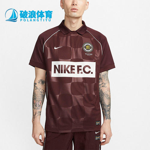 Nike/耐克正品新款DRI-FIT F.C. SS JERSEY男子足球T恤DQ5046-652