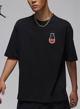Nike/耐克正品JORDAN男士圆领印花休闲运动短袖T恤HM4898-010
