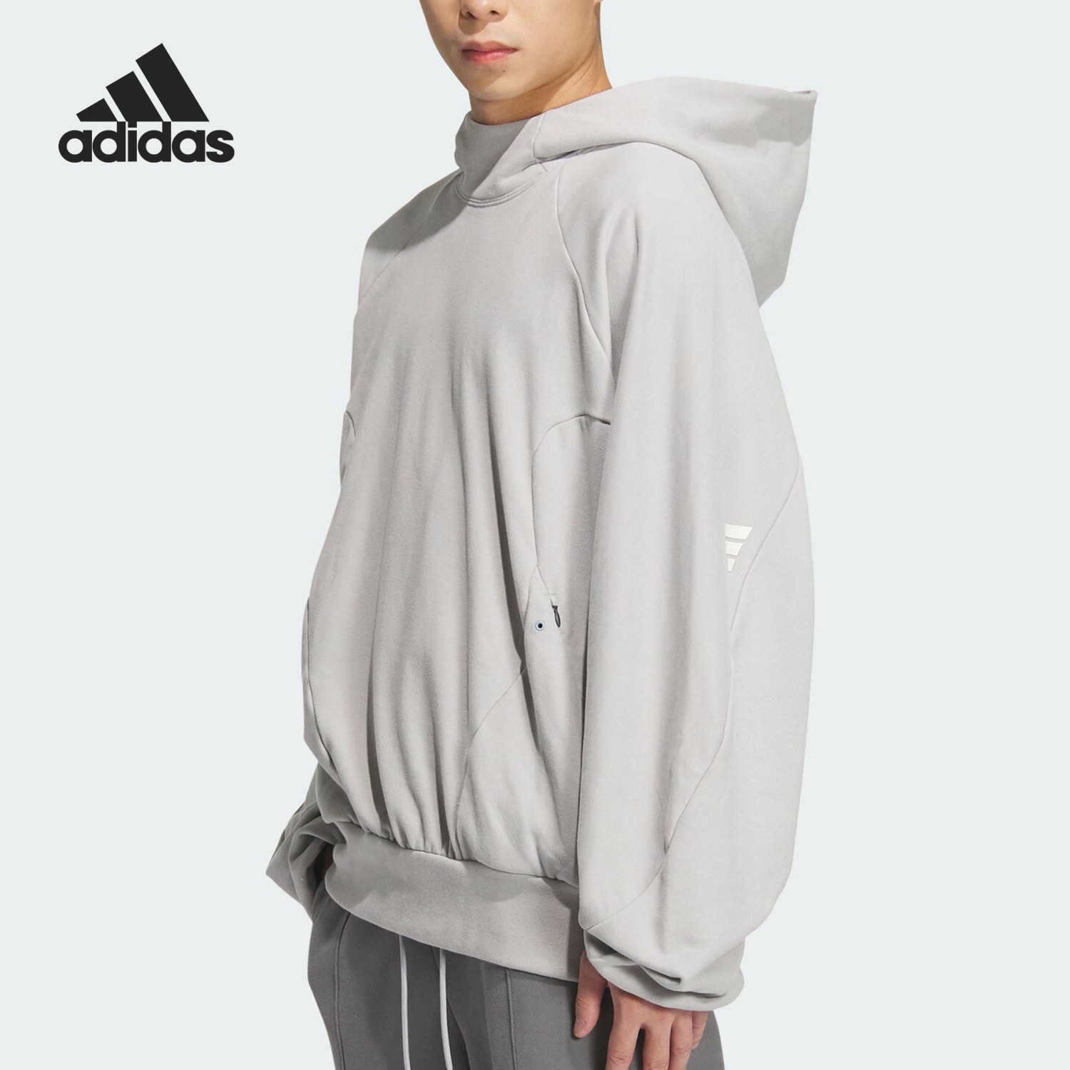 Adidas/阿迪达斯正品秋冬新款男士居家休闲宽松卫衣JM8605