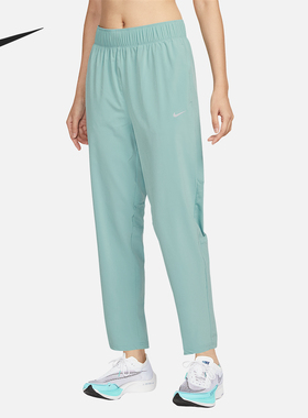 Nike/耐克正品Dri-FIT Fast女士跑步中腰透气长裤FB7030-017