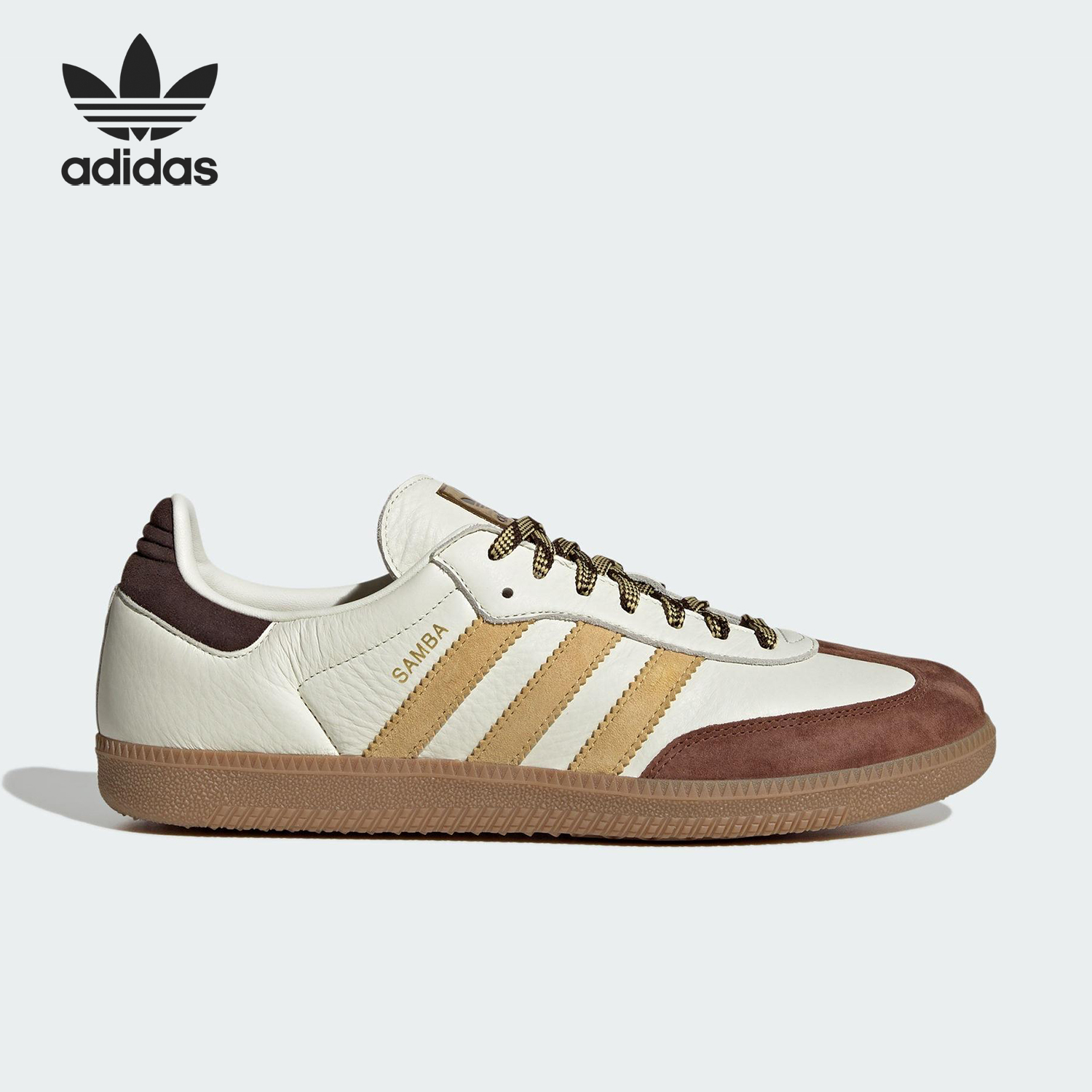 Adidas/阿迪达斯正品三叶草男女休闲运动皮革经典轻便板鞋KI8887