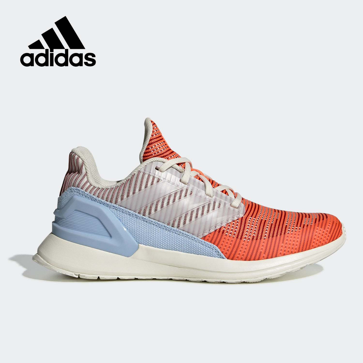 Adidas/阿迪达斯正品RapidaRun KNIT J大童轻便运动跑步鞋 G27304
