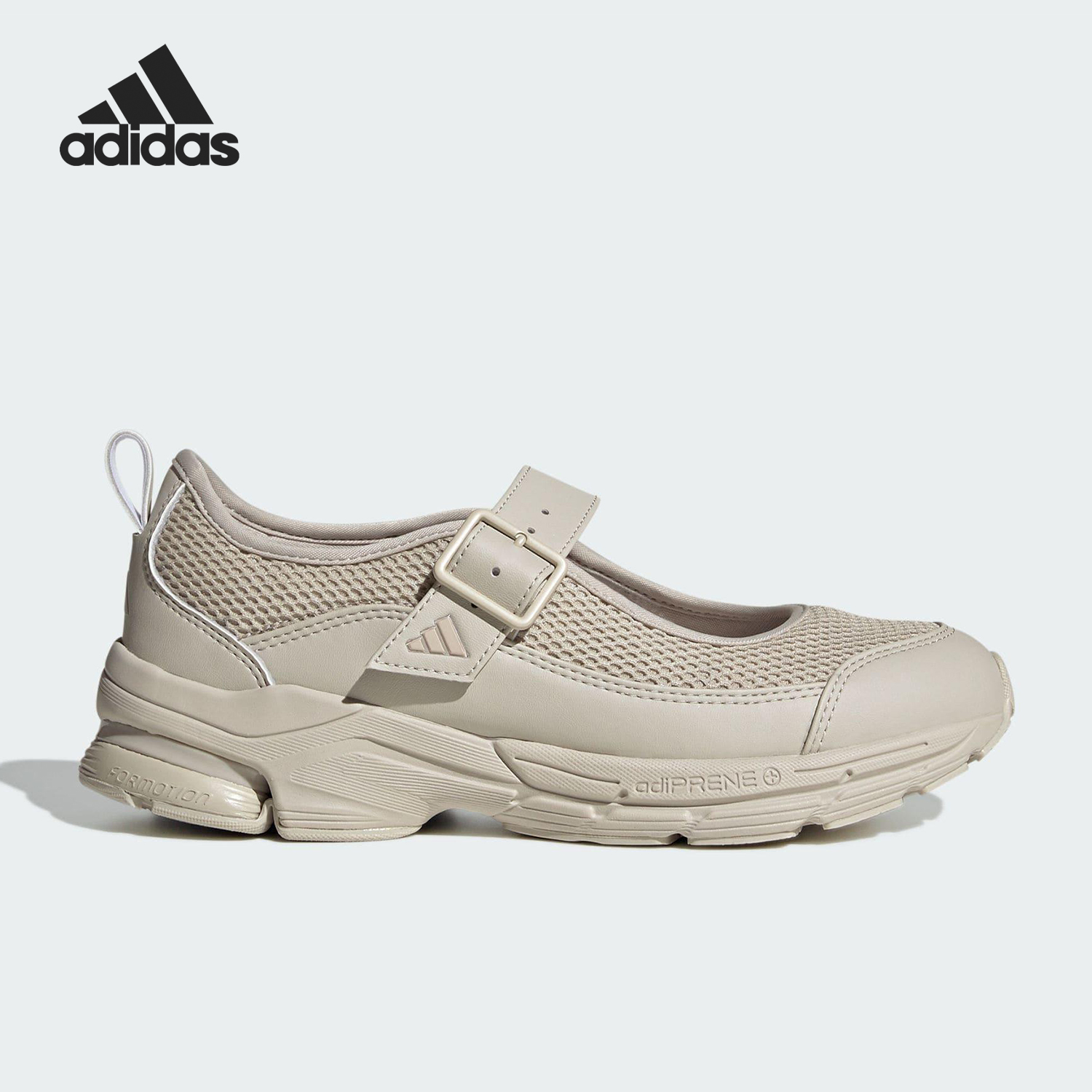 Adidas/阿迪达斯正品2025女士运动透气耐磨经典搭扣休闲鞋JS4056