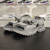 AGUU001 李宁正品 SOFT COCA男子魔术贴简约耐磨舒适凉鞋 春季 新款