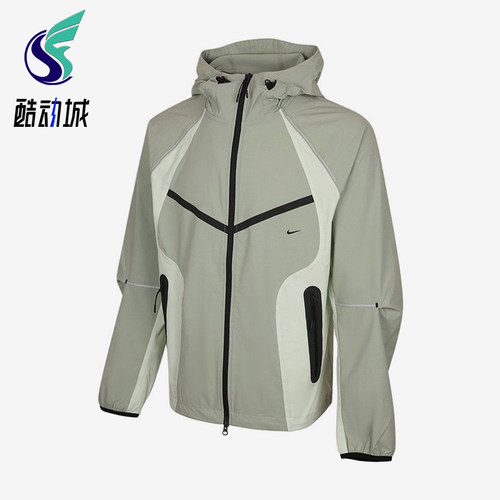 Nike/耐克正品男士轻便时尚运动风连帽长袖外套IU7497-313