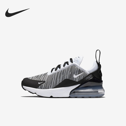 Nike/耐克正品AIR MAX 270小童气垫缓震拼接跑步鞋AO2372-007