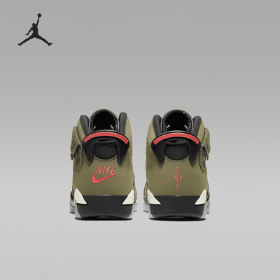 Nike/耐克正品JORDAN小童减震高帮耐磨复古篮球鞋CQ3565-200