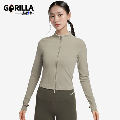 Nike/耐克正品Zenvy Dri-FIT女士紧身运动训练外套FV7424-320