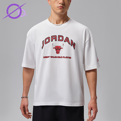Nike/耐克正品Jordan男士运动字母印花经典休闲短袖T恤IF3122-100