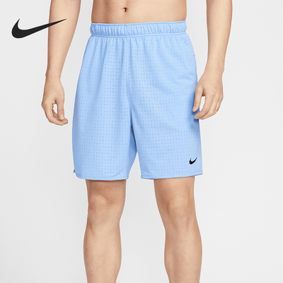 Nike/耐克正品Dri-FIT男士无衬里运动网眼跑步短裤HJ4059-422