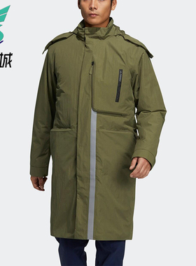 Adidas/阿迪达斯正品2026春季款男女日常立领保暖羽绒服H13848