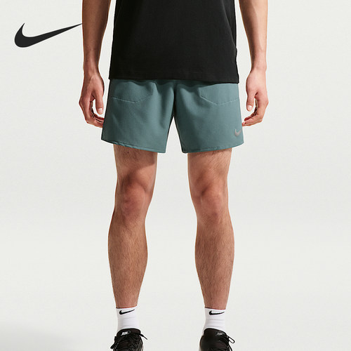 Nike/耐克正品Stride Dri-FIT 男士经典二合一跑步短裤IF2037-382