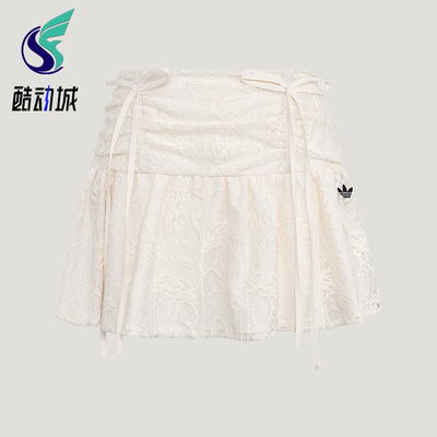 Adidas/阿迪达斯正品三叶草BLKSKIRT新款女经典简约半身裙KU4760