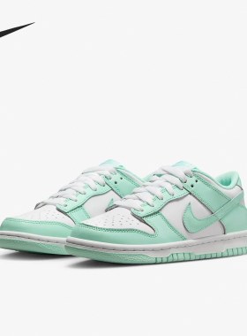 Nike/耐克正品Dunk Low GS女子大童运动休闲板鞋FZ3534-100