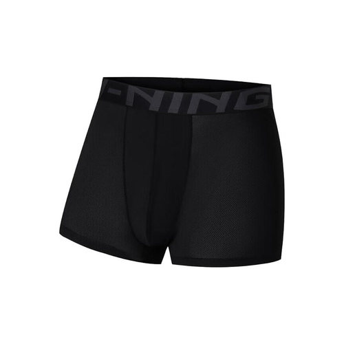 李宁正品男子纯色透气运动内裤