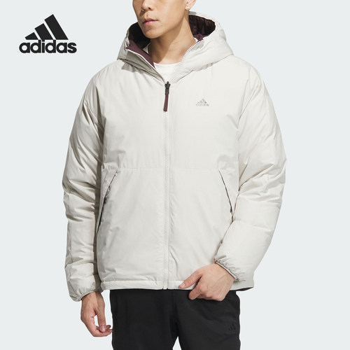 Adidas/阿迪达斯男子连帽羽绒服