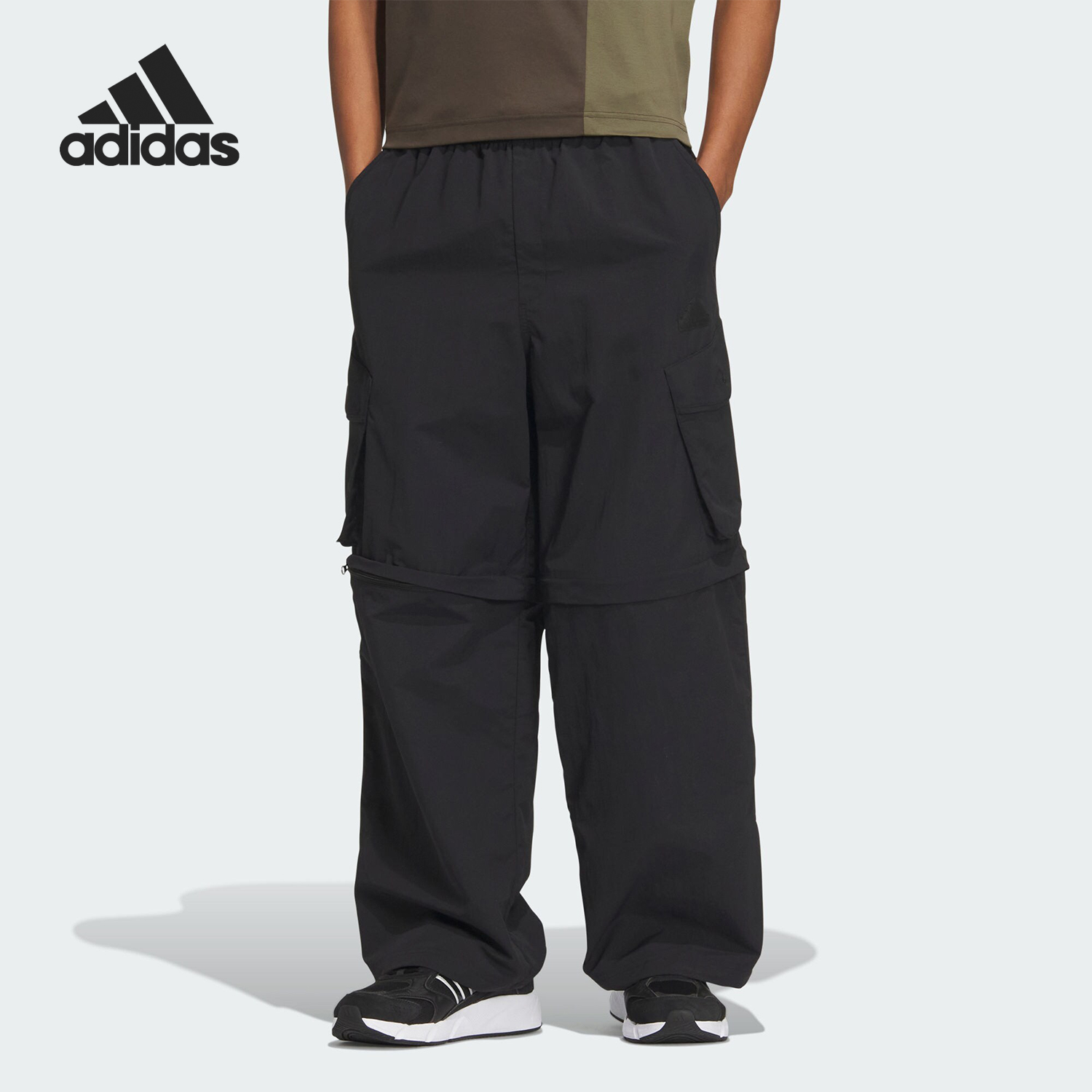 Adidas/阿迪达斯正品城野共生男士梭织工装运动休闲裤JI9817