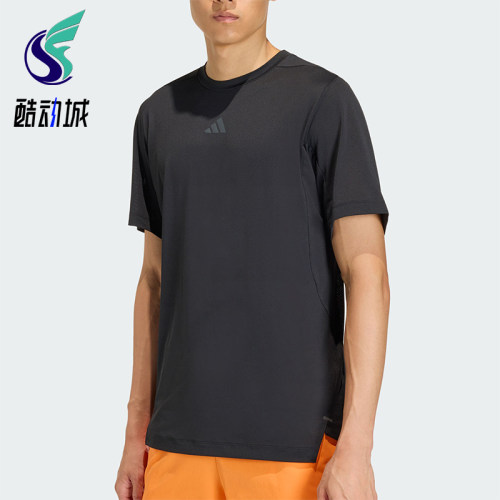 Adidas/阿迪达斯正品2026年男士轻便经典运动短袖T恤健身服KE9932