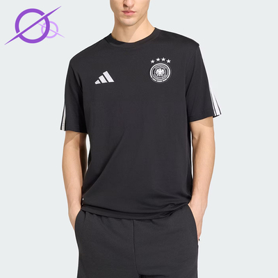 Adidas/阿迪达斯正品新款男士足球运动圆领透气短袖T恤JZ9352