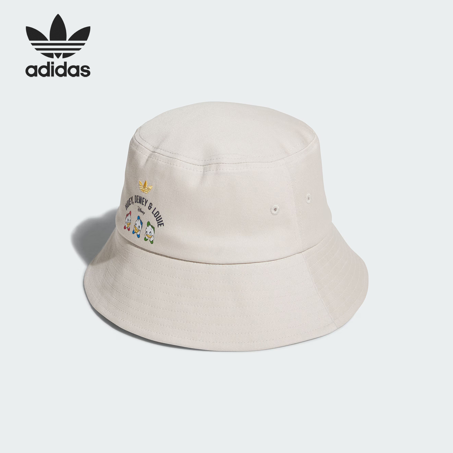 Adidas/阿迪达斯正品三叶草男女同款防晒运动渔夫帽JL7656