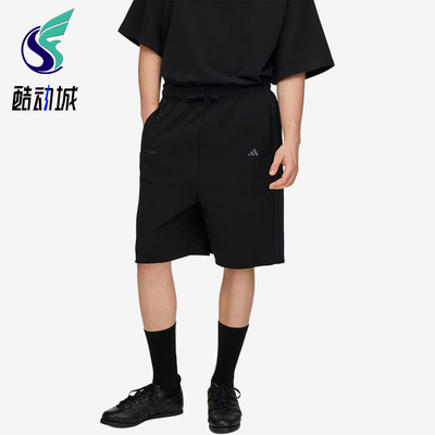 Adidas/阿迪达斯正品EntireStudios宽松经典透气男黑色短裤KG5172