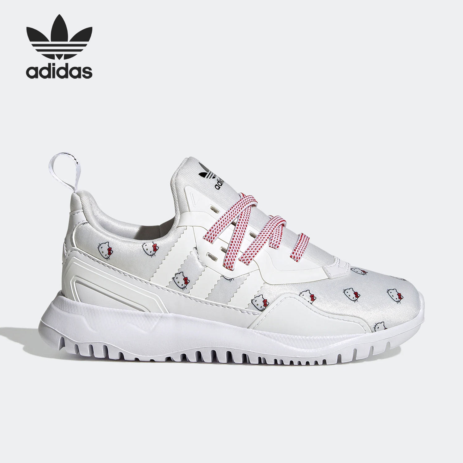 Adidas/阿迪达斯正品三叶草HelloKitty女小童运动鞋GX9261,童鞋/婴儿鞋/亲子鞋,运动鞋,淘宝优惠券,粉丝福利购,淘宝优惠卷