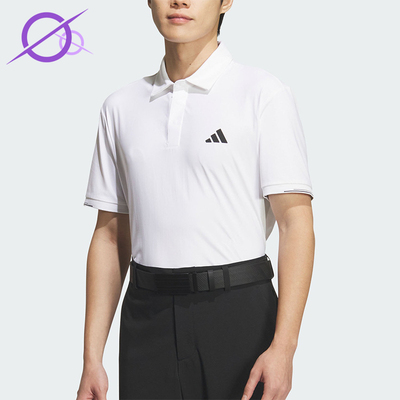 Adidas/阿迪达斯正品2026夏季男士日常时尚透气休闲Polo衫 JZ4314