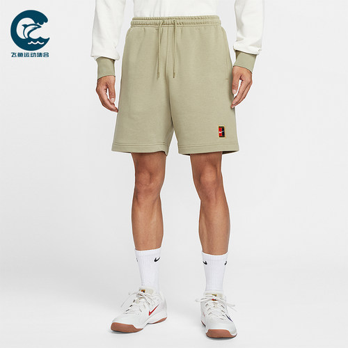 Nike/耐克正品2025男士透气针织网球运动刺绣训练短裤HM6769-276