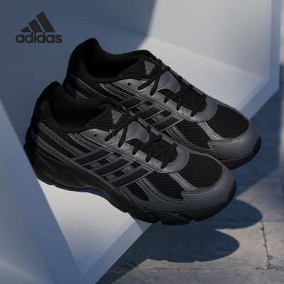 Adidas/阿迪达斯正品TECHNOCHAOS 2000男士透气网面跑步鞋JR7229
