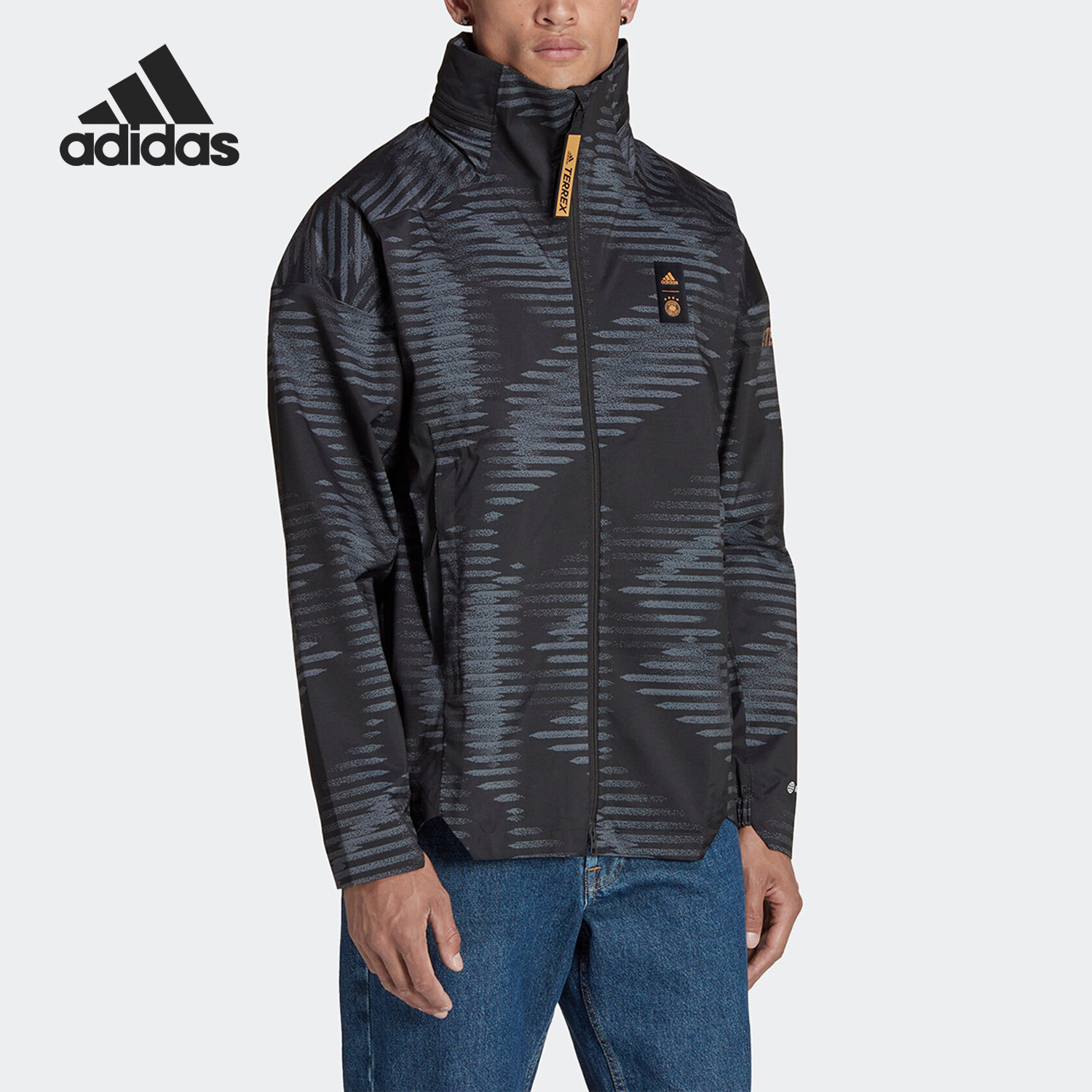 Adidas/阿迪达斯正品新款男子德国队足球运动夹克外套HC1281